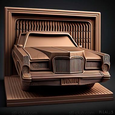 3D мадэль Lincoln MKS (STL)